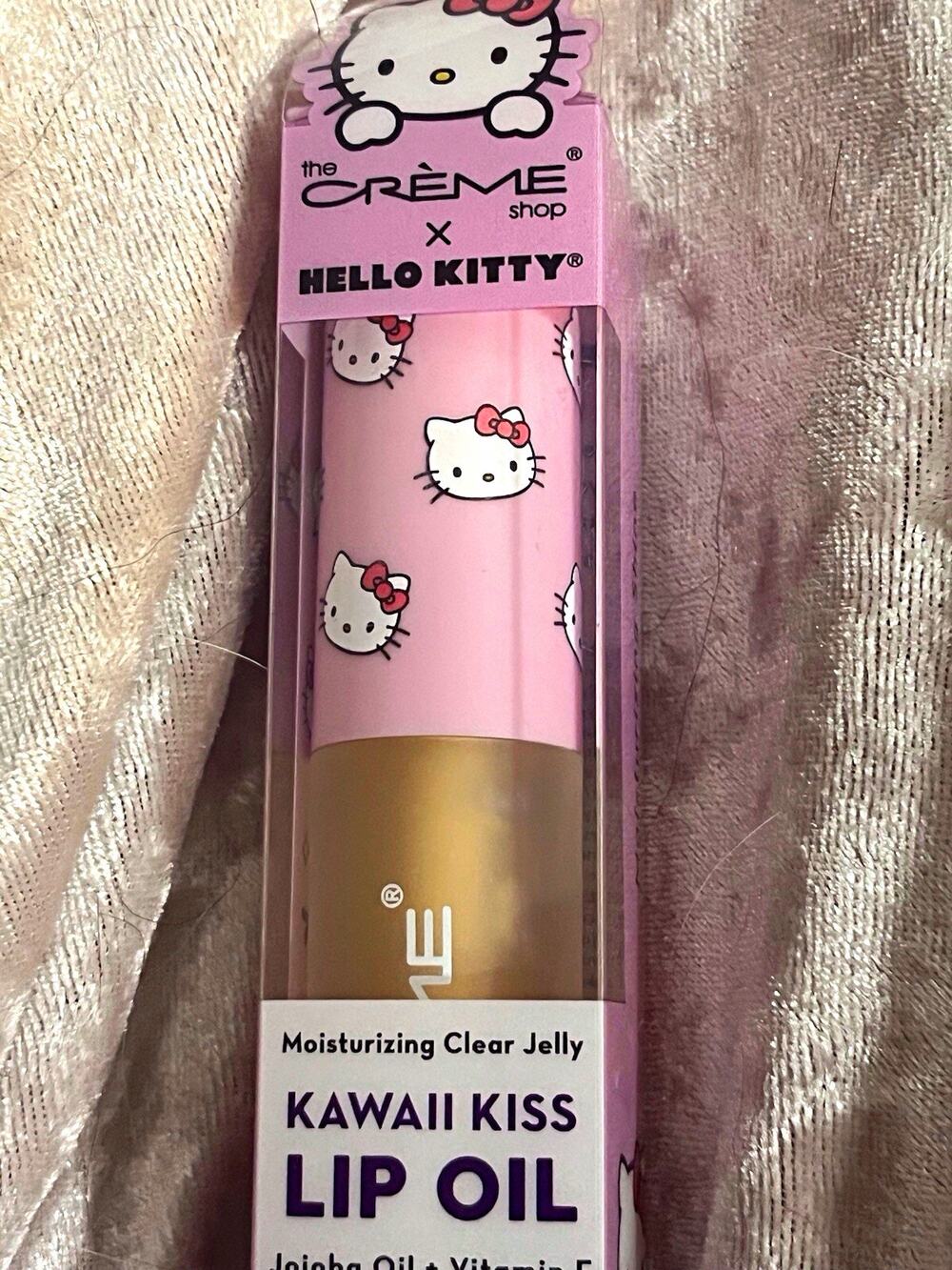 The Crème Shop x Hello Kitty Kawaii Kiss Clear Lip Oil, Hydrating Shine
